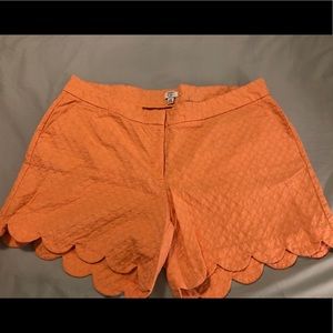 Crown & Ivy Scalloped Shorts